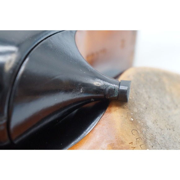 CELINE BLACK POINTY PUMP LEATHER SHOES SIZE 36 - Picture 13 of 14